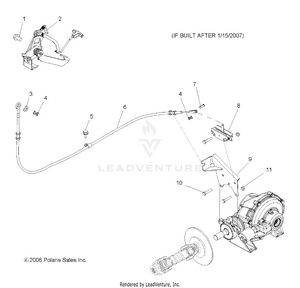 Brake, Park (if Built After 1/15/07) - R07rh50af/ar/at (49rgrbrakepark07700efi) Schematic