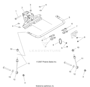 Suspension, Torsion Bar - A09lh46aq/ax/az (49atvtorsion08sp400) Schematic
