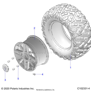 Wheels, Rear - A21sxz85an (c102331-4) Schematic
