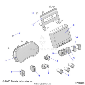Electrical, Dash Instruments - R21rsk99a9/ap/aw/b9/bp/bw (c730008) Schematic