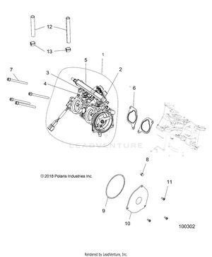 Engine, Throttle Body - A17sxa85a1/a7/sxe85ab/am/as/a9 [100302] Schematic