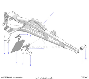 Suspension, Trailing Arms - Z22gae92aj/bj/gak92ap/bp/gav92ap/bp (c750067) Schematic