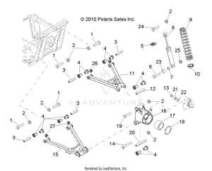 Suspension, Rear - R10rh45ag/ah/ar (49rgrsusprr104004x4) Schematic