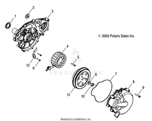 Engine, Stator And Flywheel - R12wh76ag/ar/eah/eav/eaw (4999202259920225e04) Schematic