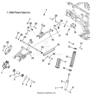 Suspension, Rear - A06mh68aa/ad/af (4999200179920017c09) Schematic