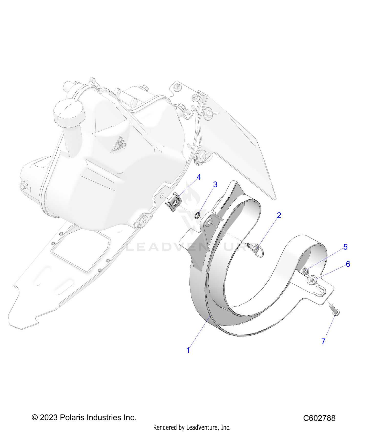 BODY, BELT HOLDER - S26TLF9FSL (C602788)
