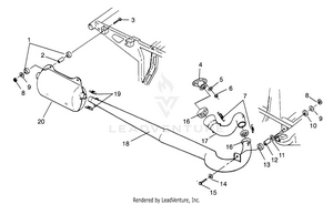 Exhaust System Scrambler W967840 (4935823582a011) Schematic