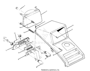 Headlight Assembly  Big Boss 4x6 (4919801980009a) Schematic