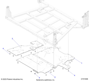 Body, Box, Shields - R25xaw1rb9/bd/bm (c731008) Schematic