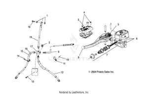 Controls - Master Cylinder/brake Line - A05cd32aa/ab/ac (4994909490a08) Schematic
