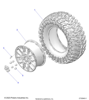 Wheels, Rear - R25xaw1rb9/bd/bm (c730943-1) Schematic