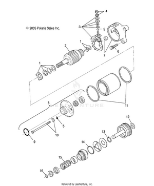 Starting Motor - A05jd32aa (4999201699920169d07) Schematic
