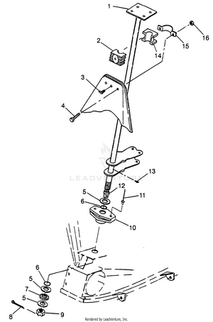 Steering Post Xplorer 400l W97cc38c (4939753975b010) Schematic