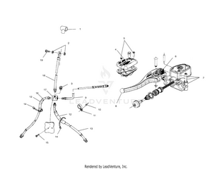 Controls-master Cylinder/brake Line - A03ch68aa/ac/af/ah/al (4975217521a08) Schematic