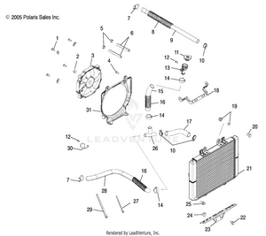 Cooling System - A06mh68aa/ad/af (4999200179920017a09) Schematic
