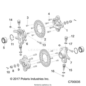 Suspension, Front Hub - R22t6a99a1/b1 (c700035) Schematic