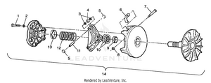 Drive Clutch - A99cc28ca (4949484948c003) Schematic