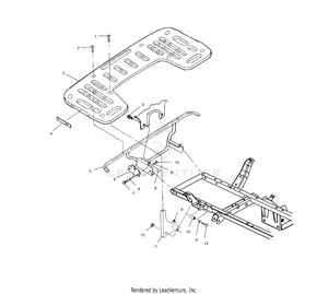 Rear Rack Mounting - A10ch46ca (4964376437a006) Schematic