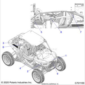 Body, Decals, Standard - Z20pal92lg/g92lg (c701109) Schematic