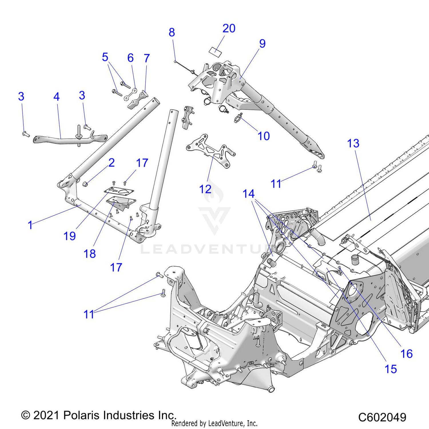 CHASSIS, CHASSIS ASM. and OVER STRUCTURE - S26TFM8MS (C602049)