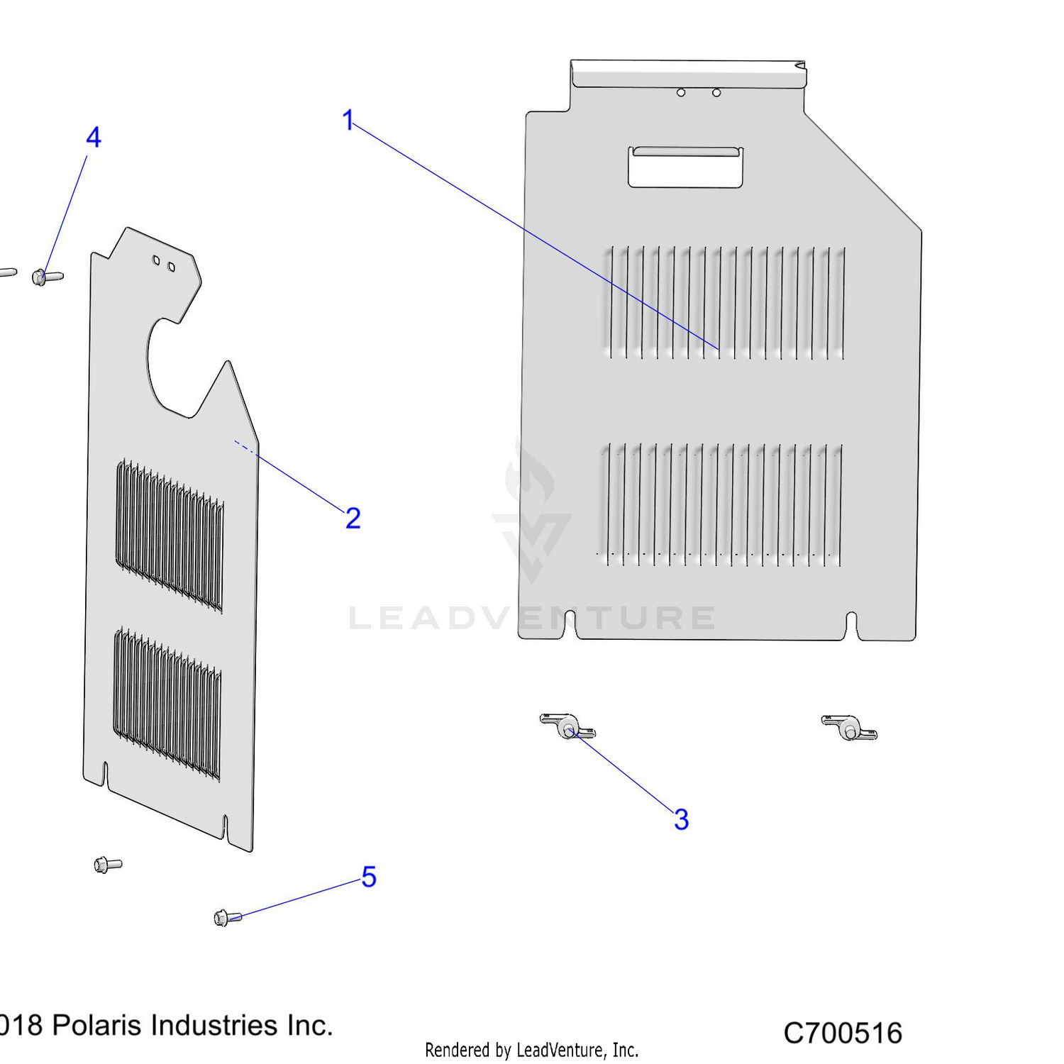 BODY, MUD COVERS REAR - R26RRED4DB (C700516)