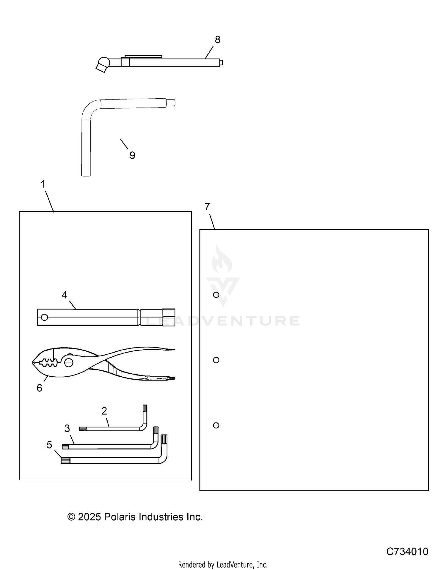 REFERENCES, TOOL KIT and OWNERS MANUALS - R26MAU57CP/EP (C734010)
