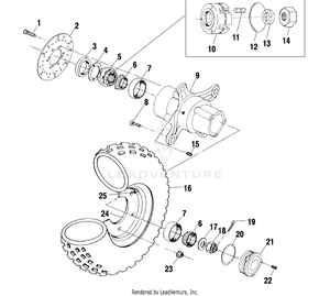 Front Wheel - A10ch46ca (4964376437b004) Schematic