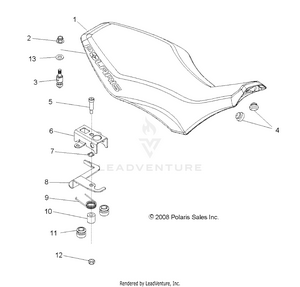 Body, Seat - A10gj52aa (49atvseat09out525) Schematic