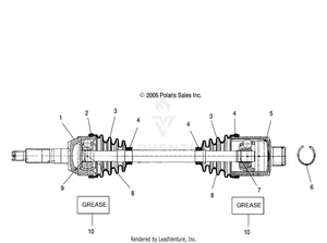 Drive Shaft, Rear - A06mh68aa/ad/af (4999200179920017b09) Schematic
