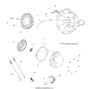 Electrical, Ignition System - A14zn8efp (49atvmagneto13spxp850) Schematic