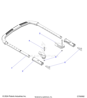 Body, Grab Bar, Passenger - Z25r4d2kak/bk/aj/bj/am/bm (c750082) Schematic