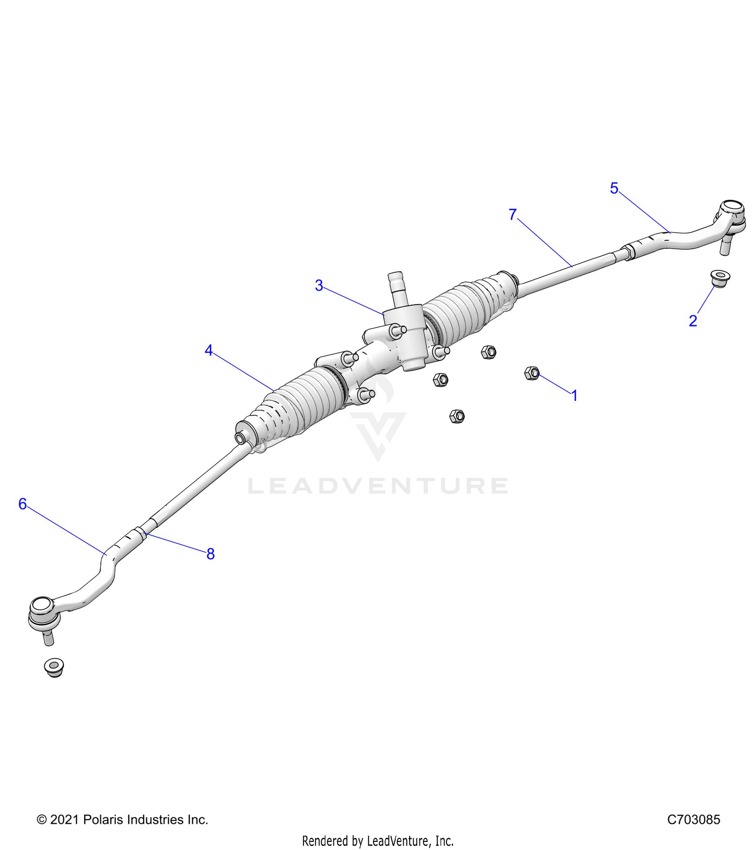 STEERING, GEAR BOX - Z26NEE99C4 (C703085)
