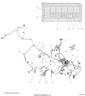 Electrical, Main Wire Harness - A21sez57bm/bn (c102757) Schematic