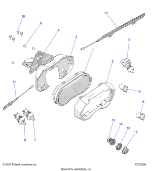 Electrical, Dash Instruments And Controls - Z22m4u92ap/bp (c703009) Schematic