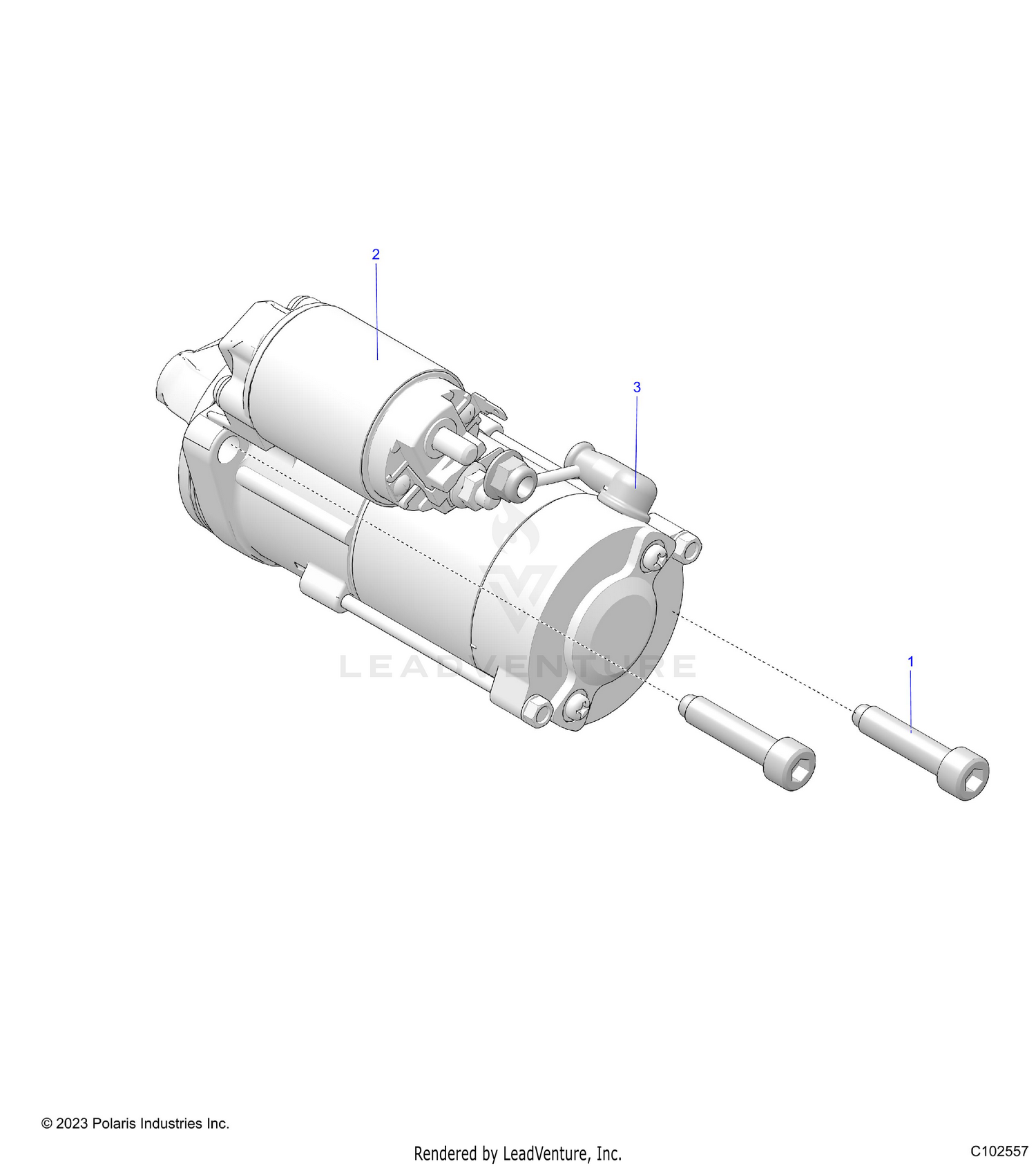 ENGINE, STARTING SYSTEM - A26SXZ85A9/AN/AZ (C102557)