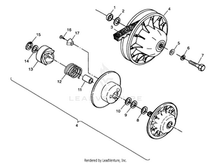 Driven Clutch - A99cc28ca (4949484948c004) Schematic
