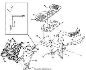 Front Rack And Bumper Mounting - W98ca28c (4945364536a009) Schematic