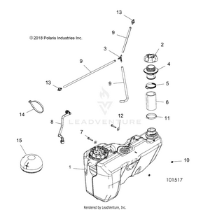 Body, Fuel Tank - A19sxn85a8 [101517] Schematic