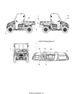 Body, Decals - R14rh76aa/76ac/7eaz (49rgrdecal14800mid) Schematic