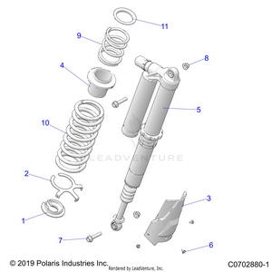 Suspension, Rear Shock Mounting, Ultimate - Z21rau92an/bn (c0702880-1) Schematic