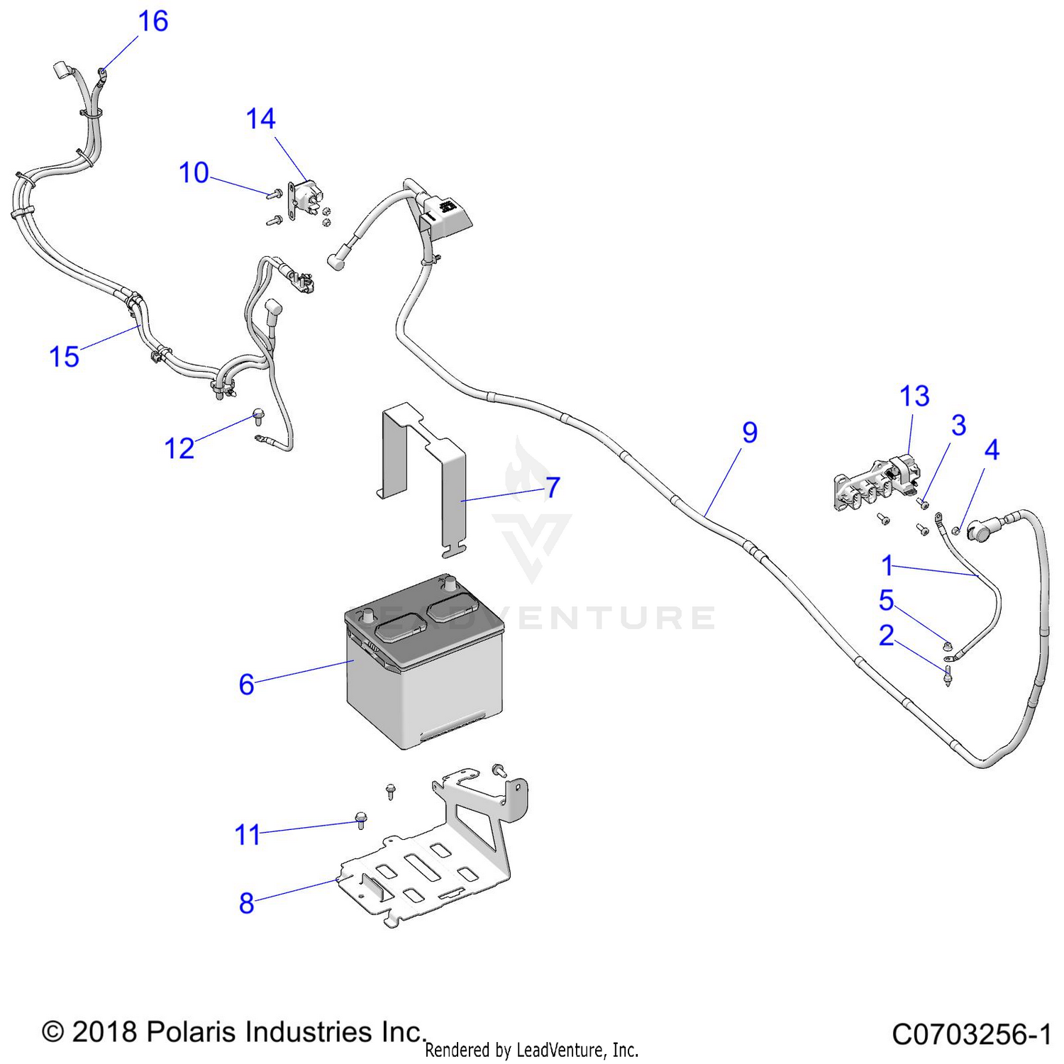 ELECTRICAL, BATTERY - D21BEP99A4/B4/GP99A4 (C0703256-1)