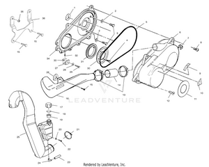 Clutch Cover - A99ba38ca (4949534953c004) Schematic