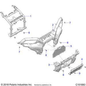 Body, Front Bumper And Mounting - A20sxz85af/ap/caf/cap (c101683) Schematic