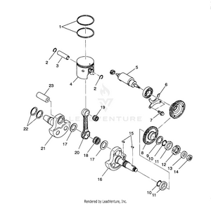 Piston And Crankshaft Sportsman 4x4 / W938039 (4926382638037a) Schematic