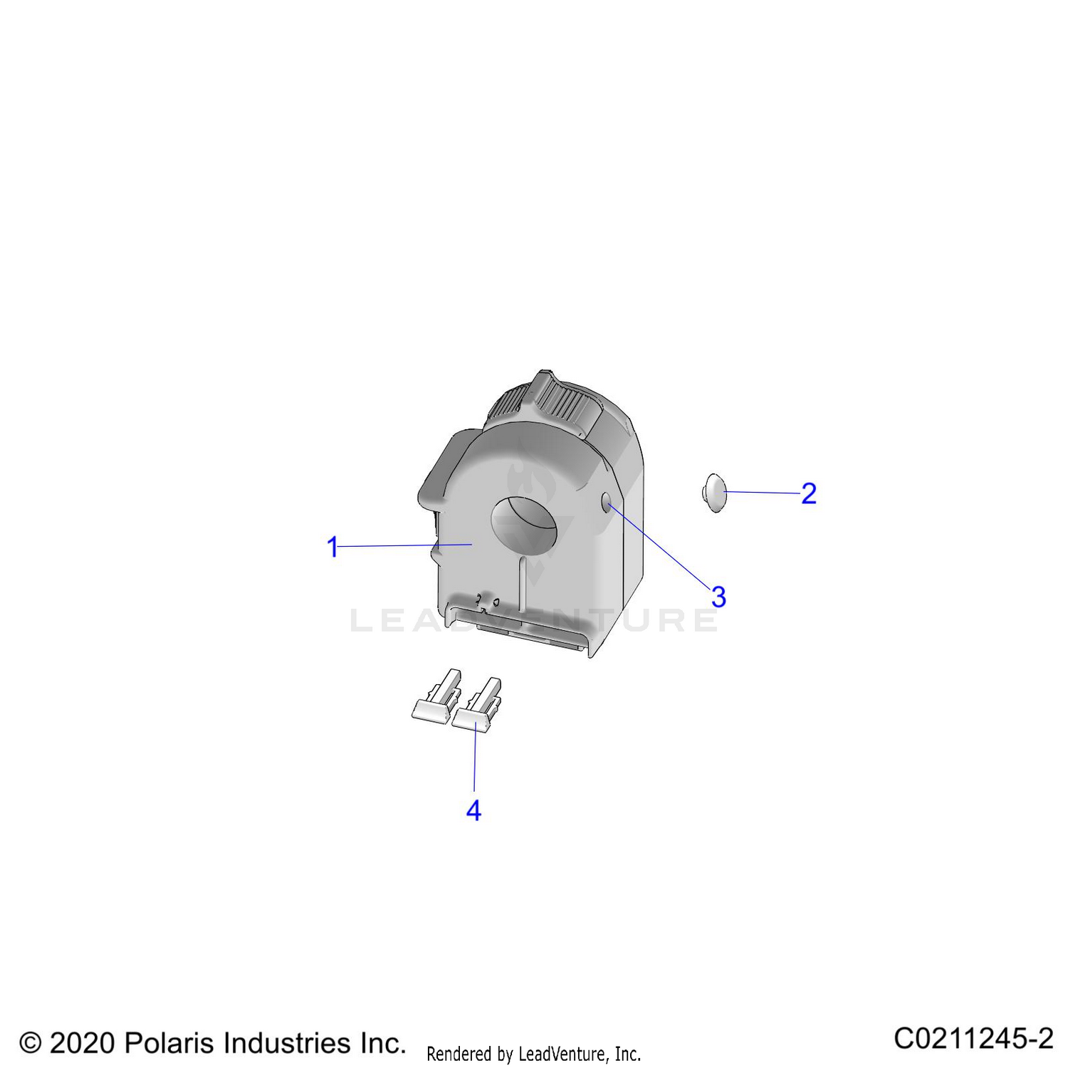 STEERING, CONTROLS, LEFT HAND CONTROLS - A26SYY95AK (C0211245-2)