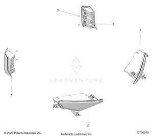 Electrical, Headlights And Taillights - R25xaw1rb9/bd/bm (c730975) Schematic