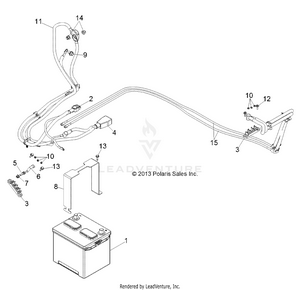 Electrical, Battery - R141d9jda/2d9jda (49brutusbattery13) Schematic