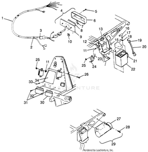 Electrical/taillight Sport 400l W97ba38c And Trail Blazer W97ba25c (4940124012c004) Schematic