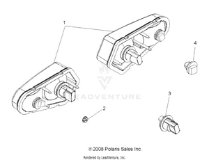 Electrical, Taillamps - A12zn8efk/efo (49atvtaillamps08sp800efi) Schematic