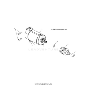 Starting Motor - A03ch68aa/ac/af/ah/al (4975557555d14) Schematic